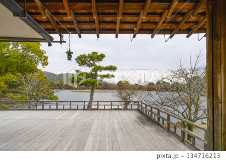冬の大覚寺(京都) 冬の大覚寺(京都) 134716213