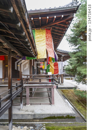 冬の大覚寺（京都） 134716418