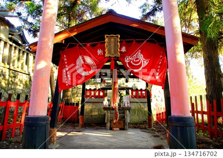 京都府　伏見稲荷大社　豐川吒枳尼眞天　京都市伏見区深草藪之内町　2022 年 2月 134716702