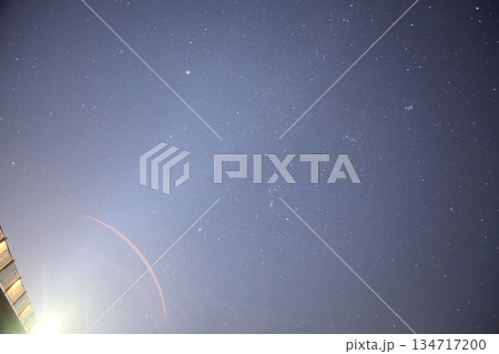 ふたご座流星群の木星左に流れる流れ星 134717200
