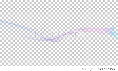 カラーウェーブ背景ライン 白バック プレゼンテーション等の背景 カラーウェーブ背景ライン 白バック プレゼンテーション等の背景 134717453