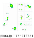 東京都の離島地図 134717581