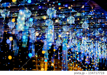 【愛知県飛島村】とびしま宵あかり　風鈴とイルミネーションの絶景 134717719