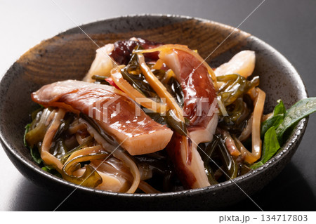 ［北海道産］たこ刺し　松前漬け 134717803