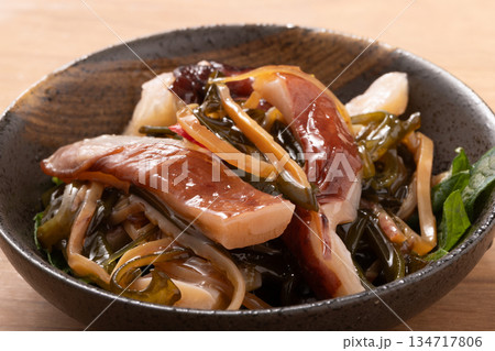 ［北海道産］たこ刺し　松前漬け 134717806