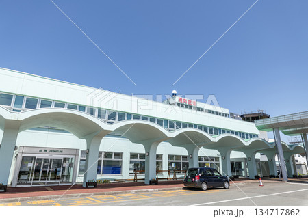 北海道稚内市 晴天の稚内空港 北海道稚内市 晴天の稚内空港 134717862