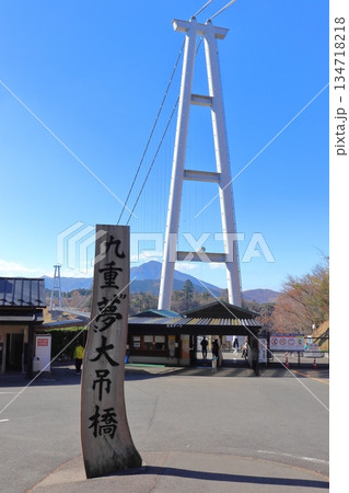 日本一高い歩行者専用橋(九重“夢”大吊橋 北方ゲート前) 日本一高い歩行者専用橋(九重“夢”大吊橋 北方ゲート前) 134718218