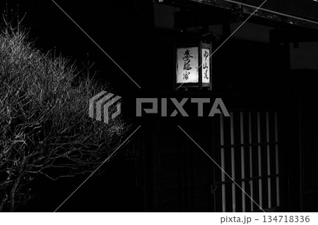 木曽路　中仙道　妻籠宿風景 宿 134718336