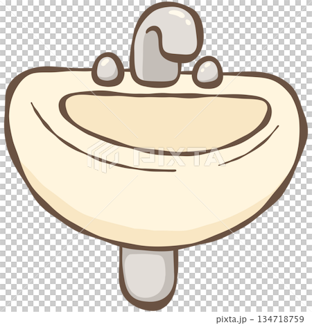 Teddy in bathroom Teddy in bathroom 134718759