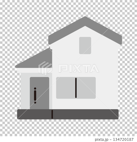 簡約房屋圖示 + 單色 簡約房屋圖示 + 單色 134720187