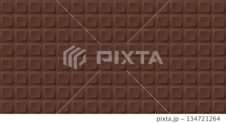 Chocolate bar square shape seamless pattern background Chocolate bar square shape seamless pattern background 134721264