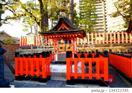京都府　伏見稲荷大社　熊野社（伊邪那美大神） 京都市伏見区深草藪之内町　2022 年 2月 134721745