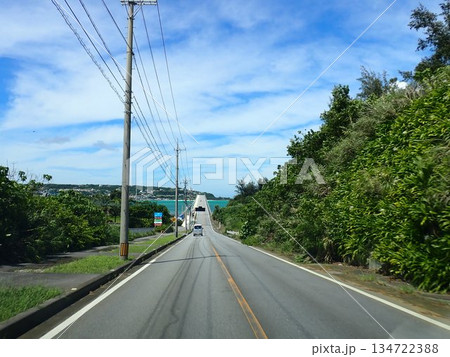 古宇利島　沖縄　離島　今帰仁村　沖縄県北部　沖縄ドライブ 134722388