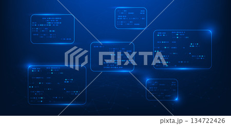 Abstract Technology Code Background with Data Connection Lines, Digital Programming Visualization, Big Data Network Flow, Cyber Technology Concept, Software Development, Futuristic Data Processing Abstract Technology Code Background with Data Connection Lines, Digital Programming Visualization, Big Data Network Flow, Cyber Technology Concept, Software Development, Futuristic Data Processing 134722426