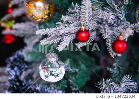 Christmas Tree decoration for festival celebration Christmas Tree decoration for festival celebration 134722634