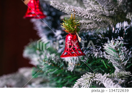 Christmas Tree decoration for festival celebration Christmas Tree decoration for festival celebration 134722639