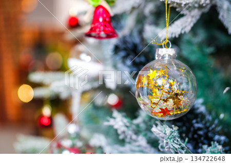 Christmas Tree decoration for festival celebration Christmas Tree decoration for festival celebration 134722648
