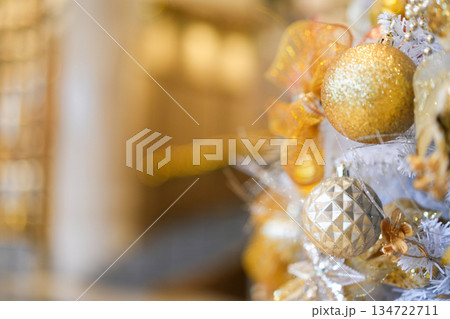 Christmas Tree decoration for festival celebration 134722711