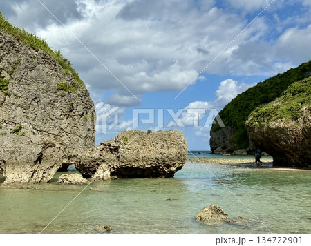 浜比嘉島兼久ビーチ 浜比嘉島兼久ビーチ 134722901
