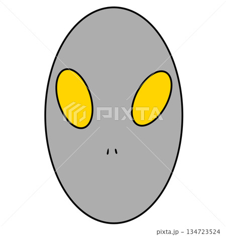 宇宙人 顔 シンプル 宇宙人 顔 シンプル 134723524