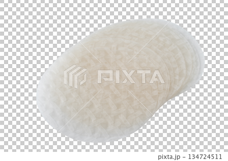 Multiple rice papers on transparent background (png) Multiple rice papers on transparent background (png) 134724511