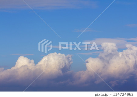 blue sky with clouds blue sky with clouds 134724962