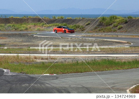 大牟田市　レース場　ジムカーナ、 134724969