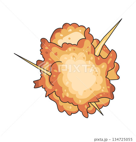illustration of Explosion illustration of Explosion 134725055