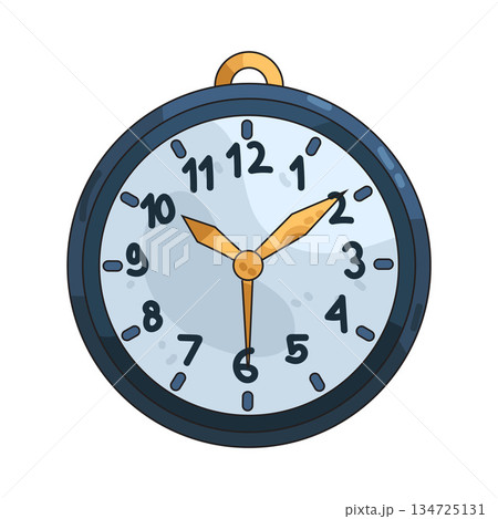 illustration of Wall Clock illustration of Wall Clock 134725131