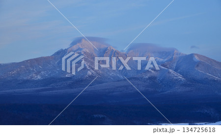 冬の斜里岳 134725618