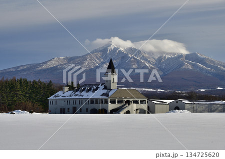 冬の斜里岳 134725620