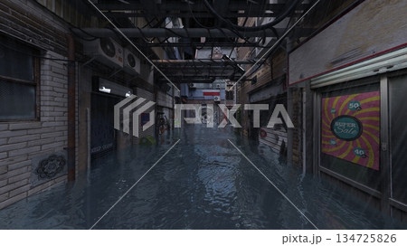 水没した都市 水没した都市 134725826