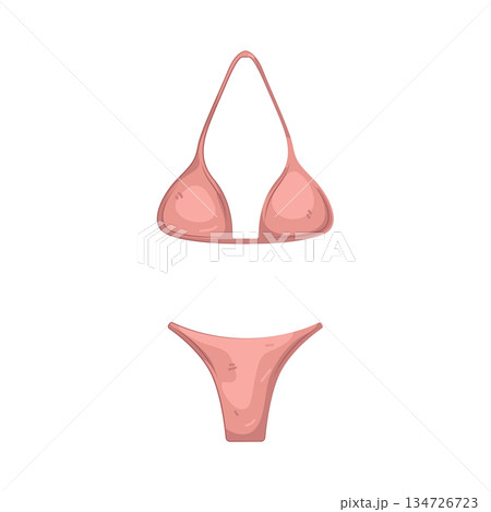 Illustration of bikini Illustration of bikini 134726723