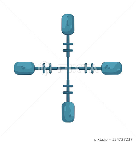 Illustration of crosshair Illustration of crosshair 134727237