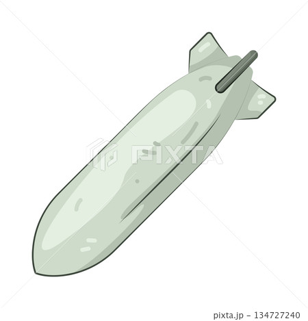 Illustration of torpedo  134727240