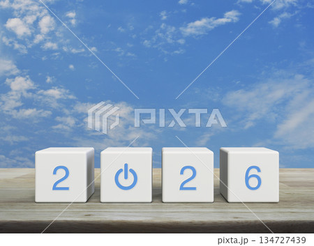 Happy new year 2026 success concept Happy new year 2026 success concept 134727439