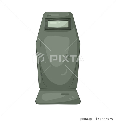Illustration of riot shield  134727579