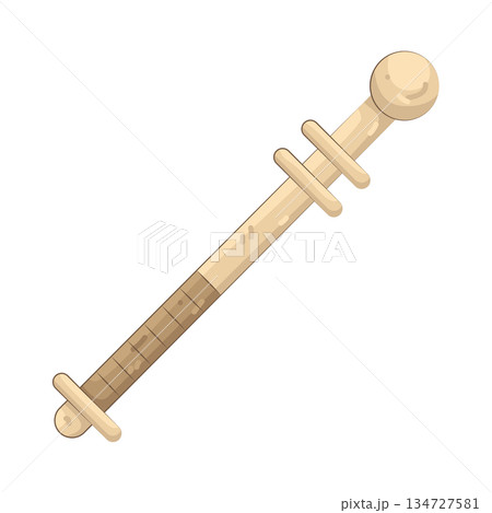 Illustration of military baton Illustration of military baton 134727581
