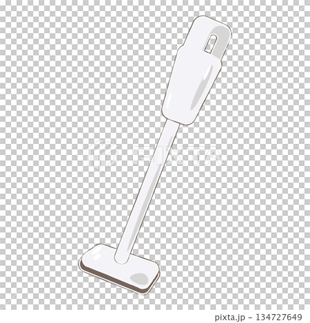 Illustration of stick vacuum cleaner Illustration of stick vacuum cleaner 134727649