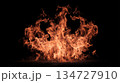 燃え盛る炎 134727910