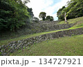 三重県 志摩国「鳥羽城」本丸と石垣 海と鉄道の見える城跡 三重県 志摩国「鳥羽城」本丸と石垣 海と鉄道の見える城跡 134727921