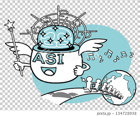 ASI引領人類－為了美好未來 134728938
