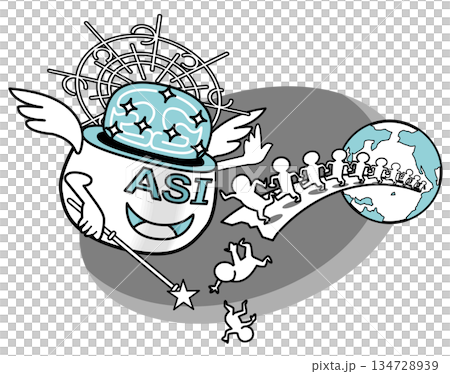 人類を率いるASI-悪い方向 人類を率いるASI-悪い方向 134728939