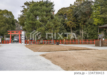 冬の賀茂別雷神社（上賀茂神社） 134730413