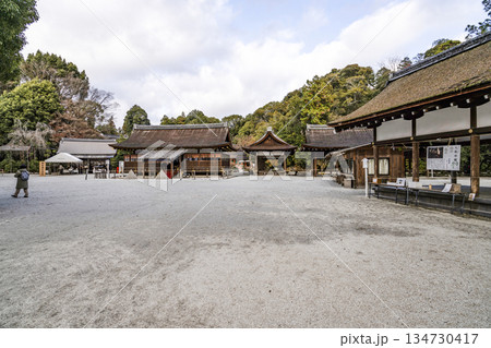 冬の賀茂別雷神社（上賀茂神社） 134730417
