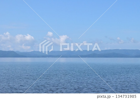 福島県　猪苗代湖 134731985