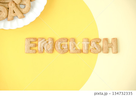 英語の文字 アルファベットのクッキー 英語の文字 アルファベットのクッキー 134732335