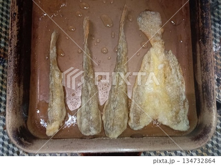 ハゼの天ぷら風揚げ焼き ハゼの天ぷら風揚げ焼き 134732864