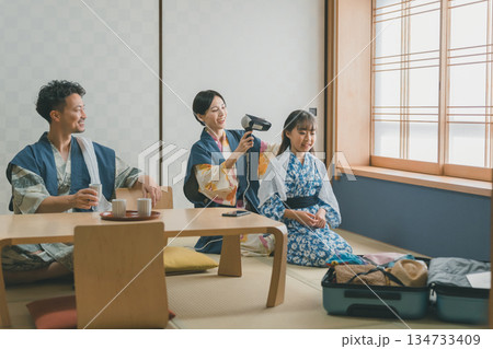 family trip　撮影協力：伊東小涌園 134733409