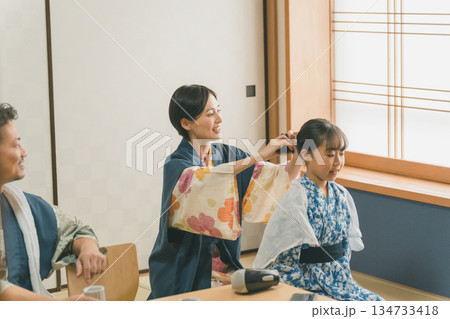 family trip　撮影協力：伊東小涌園 134733418